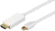 GOOBAY MINIDISPLAYPORT-HDMI-KAAPELI 2M - Näyttökaapelit - 4040849528613 - 1