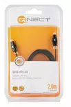 QNECT OPTINEN AUDIOKAAPELI, 2M - Äänikaapelit - 5706470053243 - 1