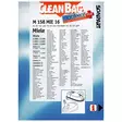 CLEANBAG MIELE G/H/N 4+1 PÖLYPUSSIT - Imurit, pölypussit ja suodattimet - 4012074181253 - 3
