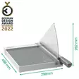LEITZ HOME OFFICE A4 PAPERILEIKKURI - Paperileikkurit - 4002432129683 - 4