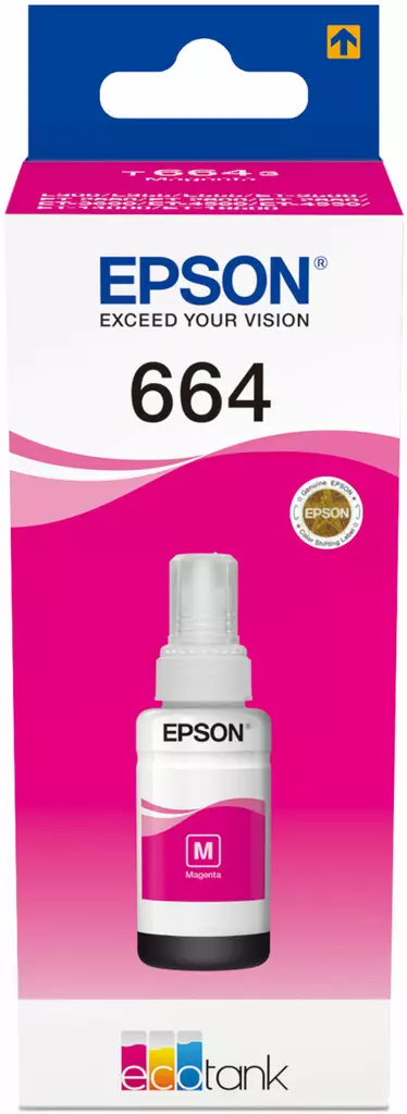 EPSON 6643 T6643 MAGENTA MUSTEPULLO 70ML - Epson-mustesuihkuvärit - 8715946540993 - 1