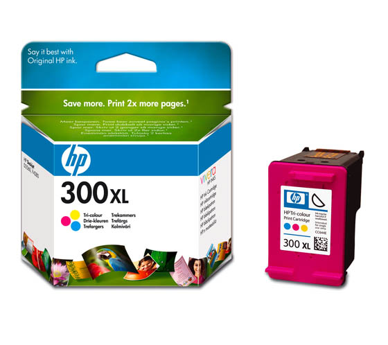 HP 300XL MUSTEPATRUUNA KOLMIVÄRI - HP-mustesuihkuvärit - 884962780503 - 1