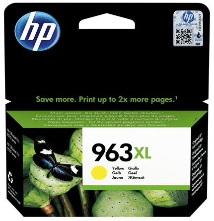 HP 963XL YELLOW VÄRIPATRUUNA - HP-mustesuihkuvärit - 192545866583 - 1