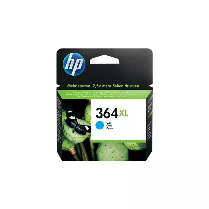 HP CB323EE 364XL CYAN VÄRIPATRUUNA 7ML - HP-mustesuihkuvärit - 883585705863 - 1