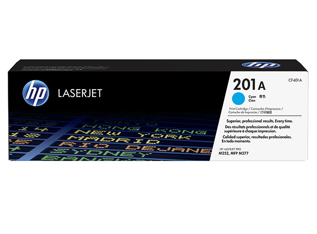 HP CF401A 201A CYAN LASERVÄRIKASETTI - HP-laservärit - 888793237953 - 1
