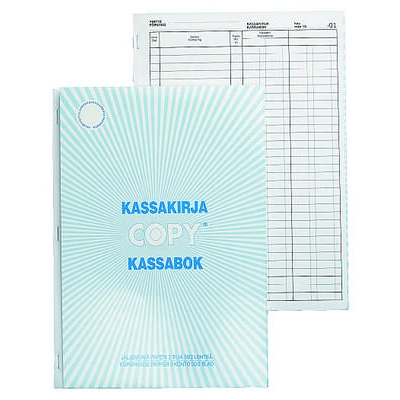 KASSAKIRJA 502 A4 50+50 2 TILIÄ - Lomakkeet - 6417027425053 - 1