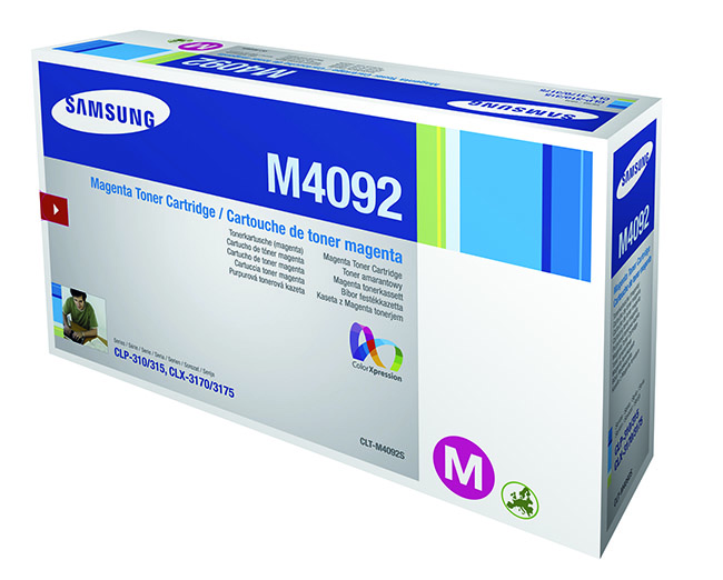 SAMSUNG CLT-M4092S MAGENTA LASERVÄRI - Samsung-laservärit - 8808987557423 - 1