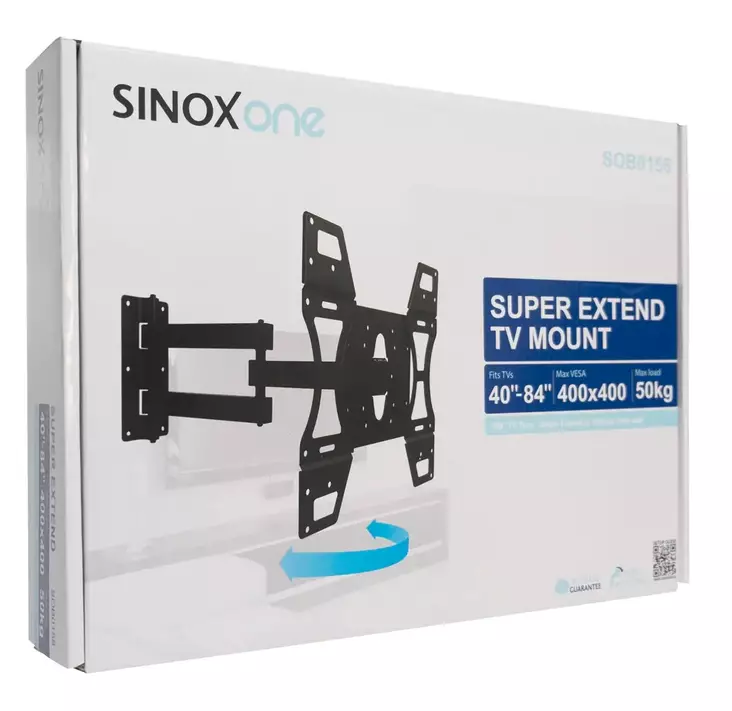 SINOX ONE SOB0158 KÄÄNTYVÄ SEINÄTELINE - TV-telineet - 5706808019453 - 1