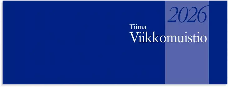 BURDE TIIMA 7 VIIKKOMUISTIO 2026 - Kalenterit - 7333420135063 - 1