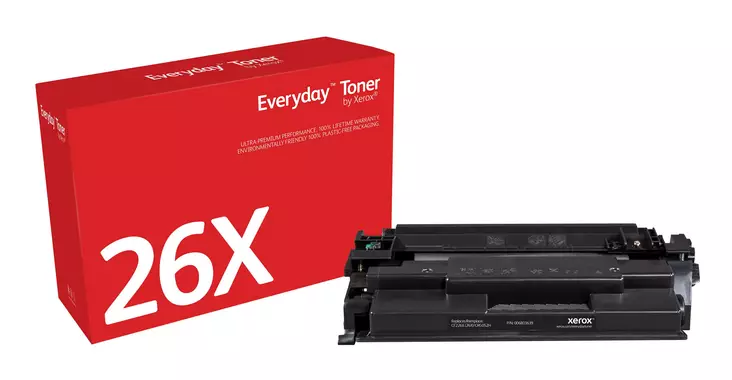 XEROX EVERYDAY HP 26X CF226X TARVIKEVÄRI - HP-mustesuihkuvärit - 095205894653 - 1