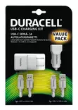 DURACELL USB-C VERKKO+AUTOLATURIPAKETTI - Verkkolaturit - 5055190186404 - 1