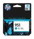 HP 951 CYAN / SYAANI VÄRIPATRUUNA - HP-mustesuihkuvärit - 888182554104 - 1