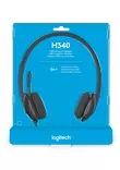 LOGITECH H340 USB HEADSET, MUSTA - Headsetit - 5099206038844 - 2