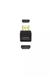 QNECT HDMI KULMA-ADAPTERI, ANGLED - Adapterit ja jakajat - 5706470088924 - 1