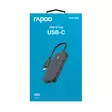 RAPOO UCH-4002 USB-C USB-HUBI/JAKAJA - USB-jakajat ja muistikortinlukijat - 6940056114174 - 2