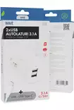 WAVE USB-C AUTOLATURI 3.1A, 2X USB - Autolaturit - 6418312153354 - 1