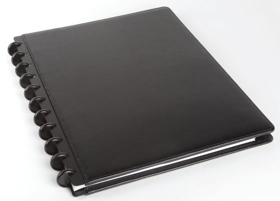 ARC MUISTIKIRJA A4/60 NAHKAKANSI MUSTA - Muistikirjat - 718103165334 - 1