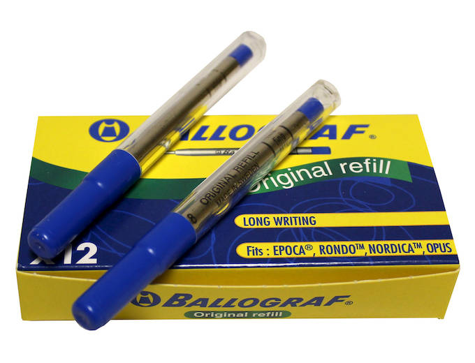 BALLOGRAF ORIGINAL REFILL, F SININEN - Kuulakynät - 7314859190014 - 1