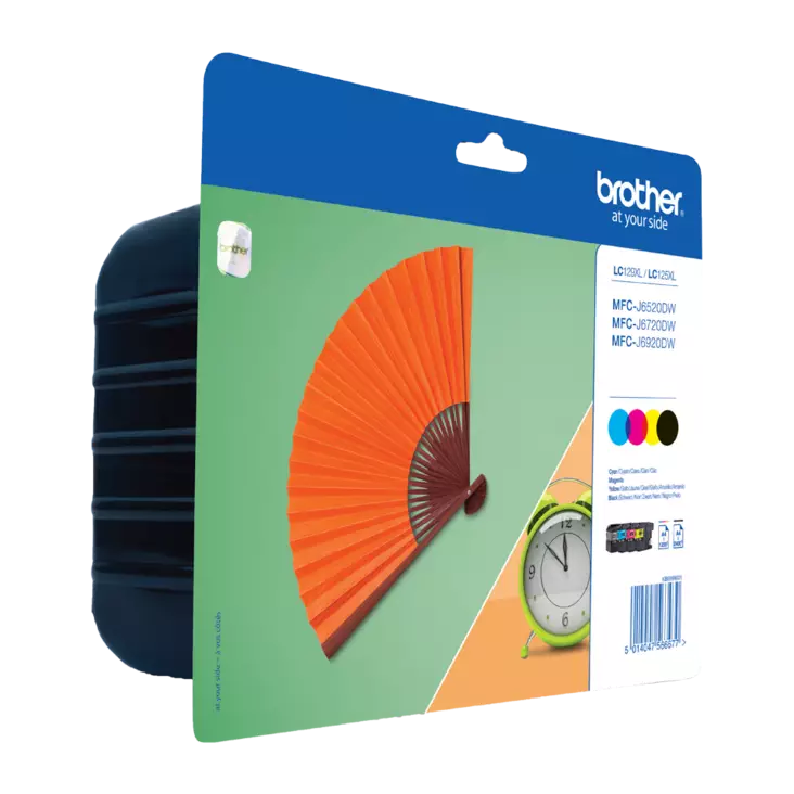 BROTHER LC129XL/LC125XL NELIVÄRIPAKKAUS - Brother-mustesuihkuvärit - 5014047566684 - 1