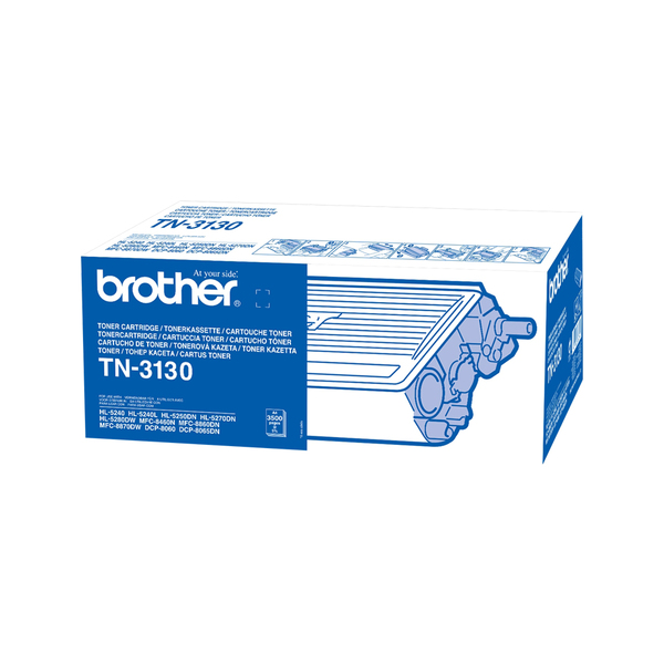 BROTHER TN-3130 MUSTA LASERVÄRIKASETTI - Brother-laservärit - 4977766636704 - 1
