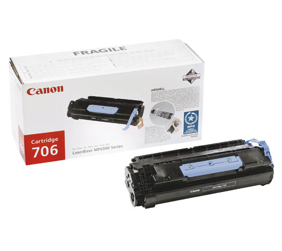 CANON 706 LASERVÄRI MUSTA - Canon-laservärit - 4960999296944 - 1