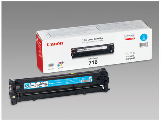 CANON 716 CYAN LASERVÄRIKASETTI - Canon-laservärit - 4960999610924 - 1