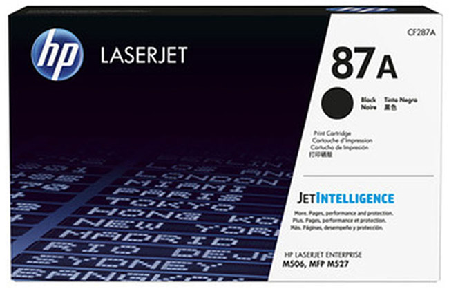 HP 87A ORIGINAL BLACK TONER - HP-laservärit - 889296182894 - 1
