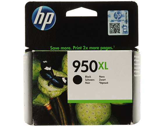 HP 950XL MUSTA VÄRIPATRUUNA - HP-mustesuihkuvärit - 886111748914 - 1