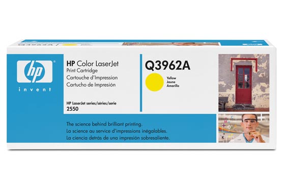 HP Q3962A 122A YELLOW LASERVÄRI - HP-laservärit - 829160069364 - 1
