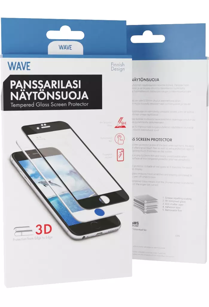 WAVE 3D PANSSARILASI HUAWEI MATE 20 - Näytön suojaus, Huawei ja Honor - 6418312149494 - 1