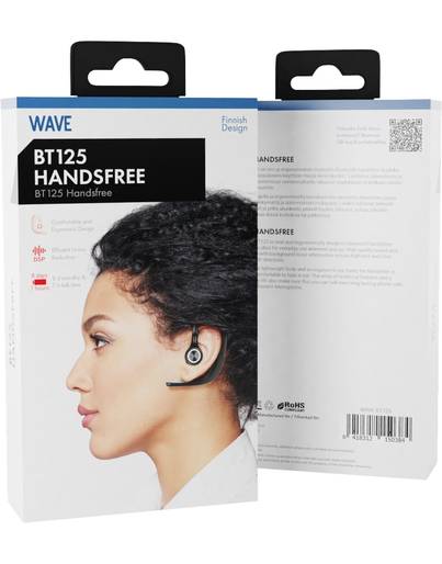 WAVE BT125 BLUETOOTH HANDSFREE-KUULOKE - Handsfree-kuulokkeet - 6418312150384 - 1
