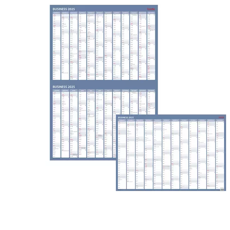 BURDE SEINÄLEHTI BUSINESS 2025 - Kalenterit - 7333420506054 - 1