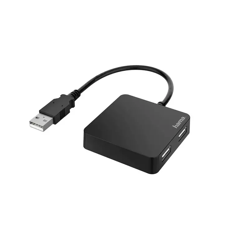 HAMA 4-PORTTINEN USB-JAKAJA / HUB - USB-jakajat ja muistikortinlukijat - 4047443436924 - 1