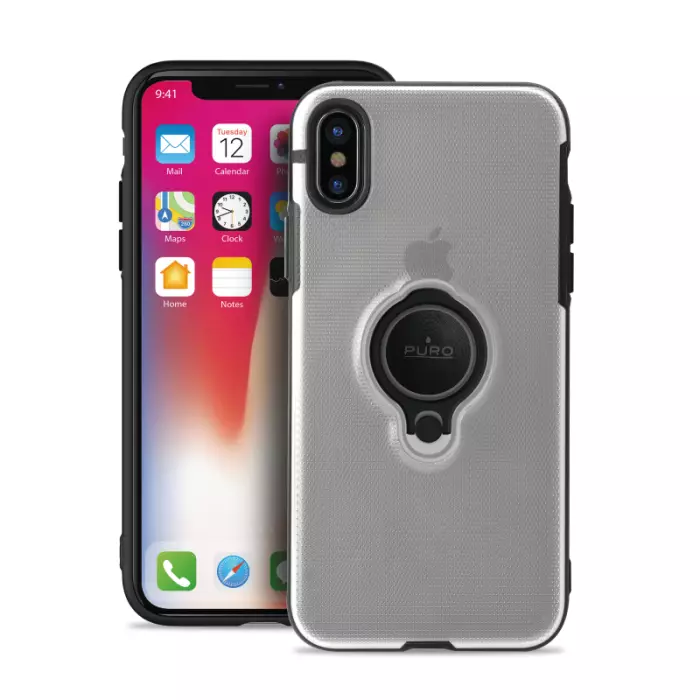 PURO MAGNET RING COVER IPHONE X / XS - Suojakuoret, Apple - 8033830268564 - 1