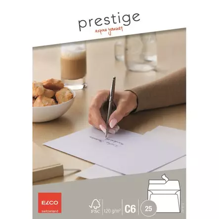 ELCO PRESTIGE KIRJEKUORI C6 120G - Kirjekuoret - 7610425157505 - 2
