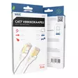 WAVE CAT7 VERKKOKAAPELI 3M VALKOINEN - Verkkokaapelit - 6418312138115 - 1