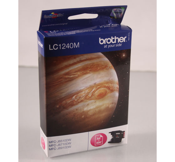 BROTHER LC1240M MAGENTA VÄRIPATRUUNA - Brother-mustesuihkuvärit - 4977766694025 - 1