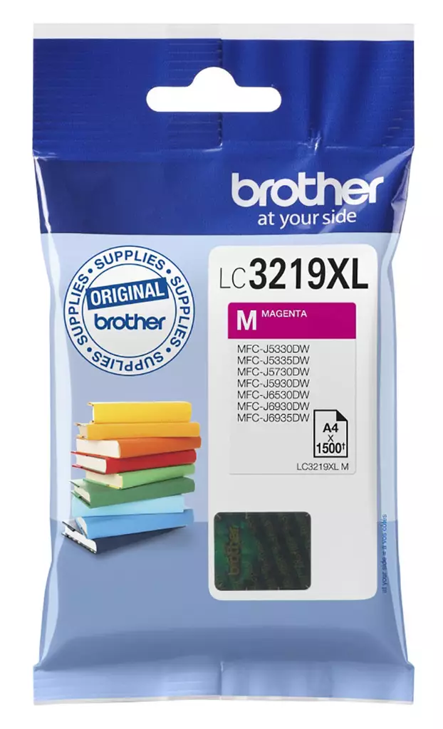 BROTHER LC3219XL-M MAGENTA VÄRIPATRUUNA - Brother-mustesuihkuvärit - 4977766762205 - 1