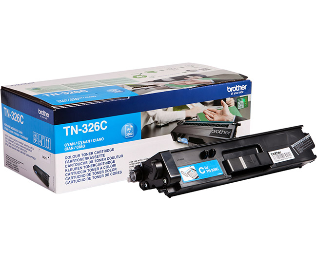 BROTHER TN-326C LASERVÄRI CYAN - Brother-laservärit - 4977766735025 - 1