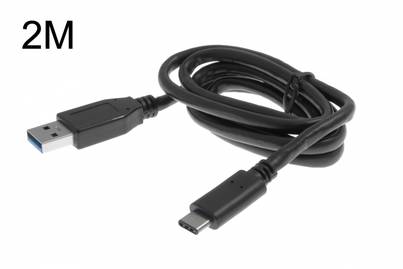 INSMAT USB-A - USB-C KAAPELI 2M - Lataus- ja datakaapelit - 6438300004895 - 1