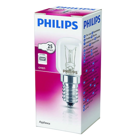 PHILIPS E14 25W UUNILAMPPU 230-240V - Kodinkonetarvikkeet ja varaosat - 8711500038715 - 1