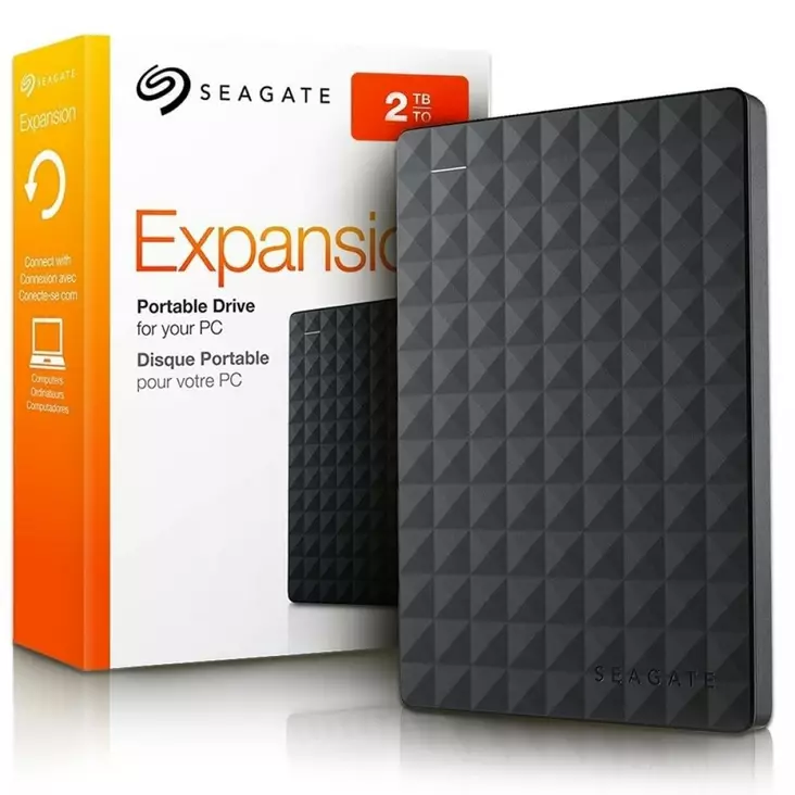 SEAGATE EXPANSION 2TB ULK. KIINTOLEVY - Ulkoiset kiintolevyt - 7636490063435 - 1