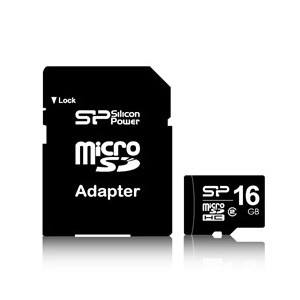SILICON POWER 16GB MICROSDHC - Muistikortit - 4712702618815 - 1