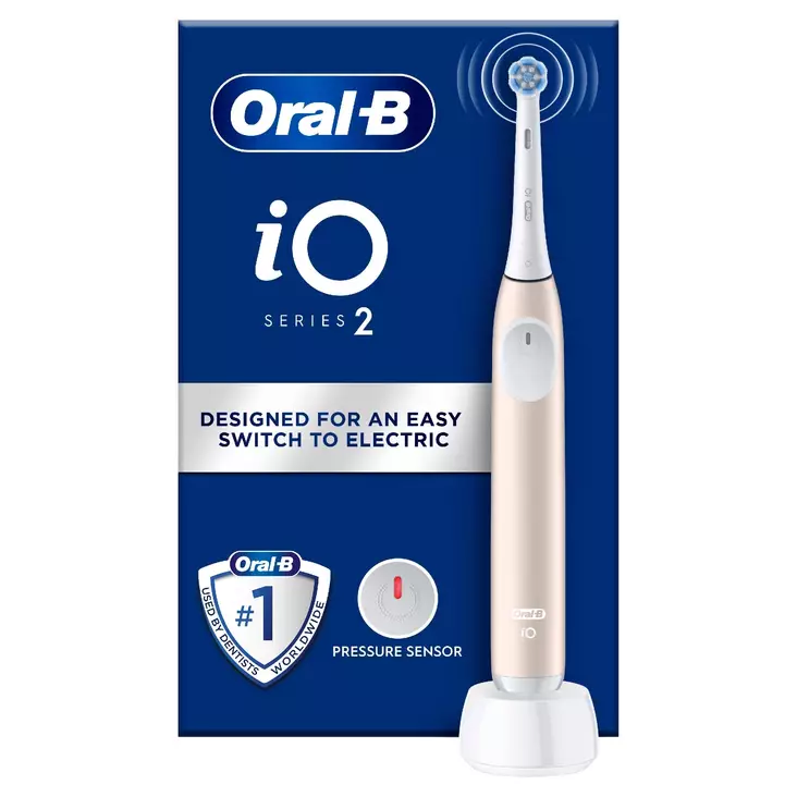 ORAL-B IO2 SÄHKÖHAMMASHARJA, CALM PINK - Hyvinvointi ja terveys - 8700216612265 - 1