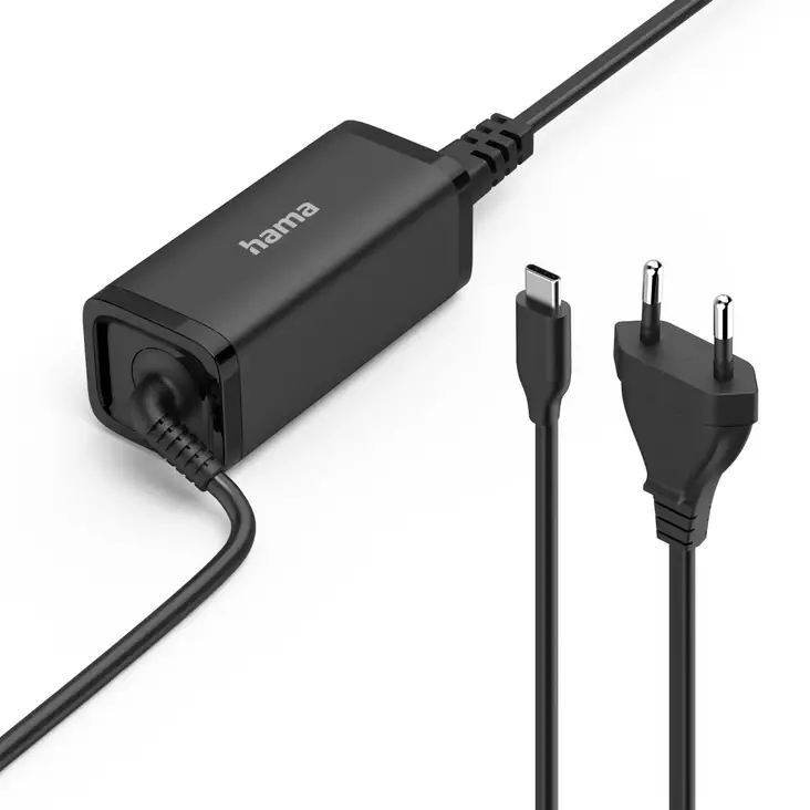 HAMA USB-C KANNETTAVAN LATURI 65W - Kannettavan tietokoneen laturit - 4047443530165 - 1