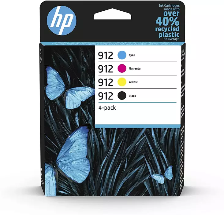 HP 912 CMYK-NELIVÄRIPAKKAUS - HP-mustesuihkuvärit - 195122352295 - 1