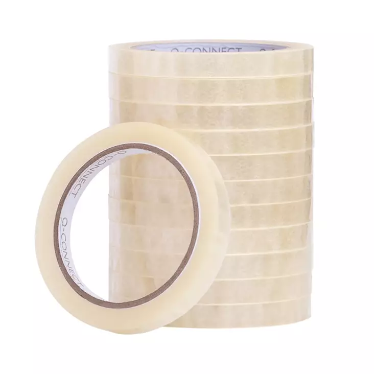 Q-CONNECT YLEISTEIPPI 12 MM X 66 M - Pakkausteipit - 5706002270155 - 1