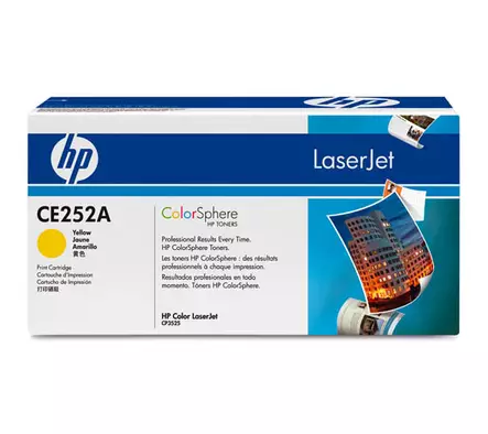 HP CE252A 504A YELLOW LASERVÄRIKASETTI - HP-laservärit - 883585595716 - 1