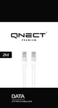 QNECT CAT6 VERKKOKAAPELI, 2M - Verkkokaapelit - 5706470089846 - 2