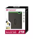 TRANSCEND STOREJET 25M3 2TB, USB 3.1 - Ulkoiset kiintolevyt - 760557840886 - 5